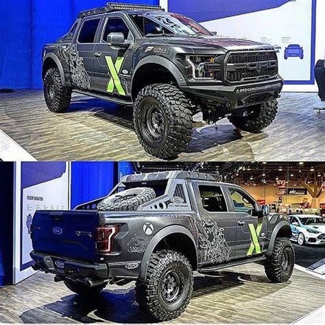 2017 Ford Raptor Equipped With A Fabtech 4 System Built By Addictive Desert Designs And Xbox For