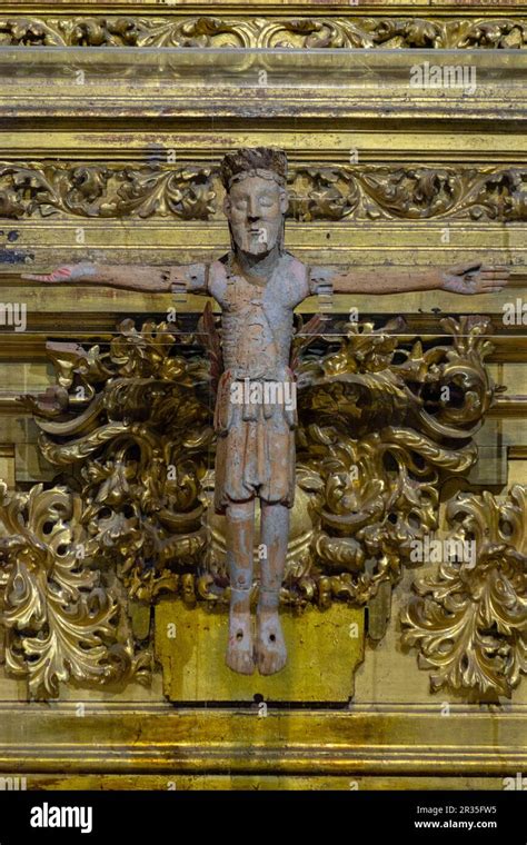 Crucified Christ Cathedral Of The Assumption Of The Virgin Salamanca