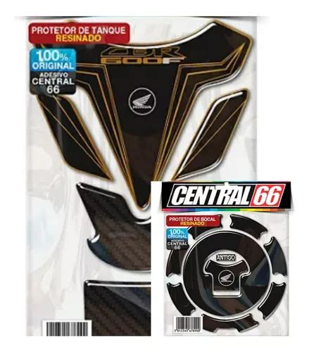 Kit Protetor De Tanque Bocal Honda Cbr 600f Preto Dourado MercadoLivre