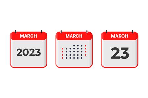 March 23 2023 Calendar - Get Calendar 2023 Update