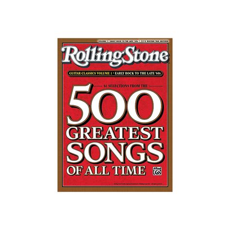 Alfred Rolling Stone 500 Greatest Songs Of All Time Guitar Classics Volume 1 | Guitar Center