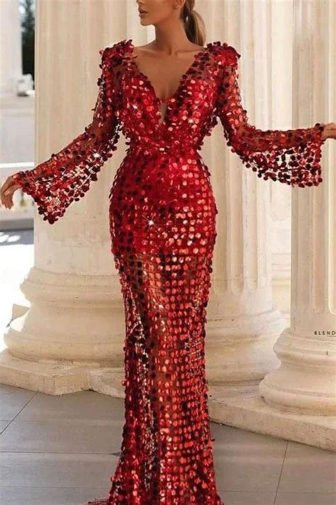 Delani Sequin Maxi Dress Gold Gold Sequin Dress Long Sequin Dress Chain Dress Fashion