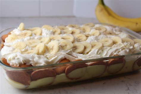 Banana Pudding Recipe On Vanilla Wafer Box Design Corral