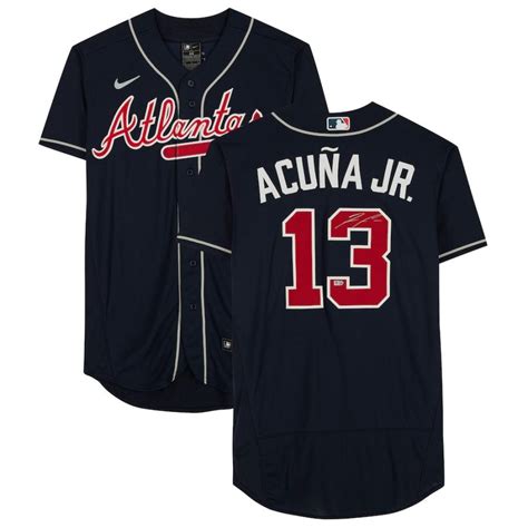 Ronald Acuna Jr. Signed Jersey (Fanatics) | Pristine Auction