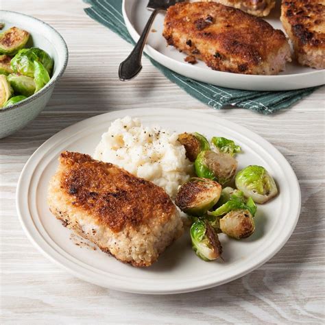 Breaded Pork Chops Recipe How To Make It Taste Of Home