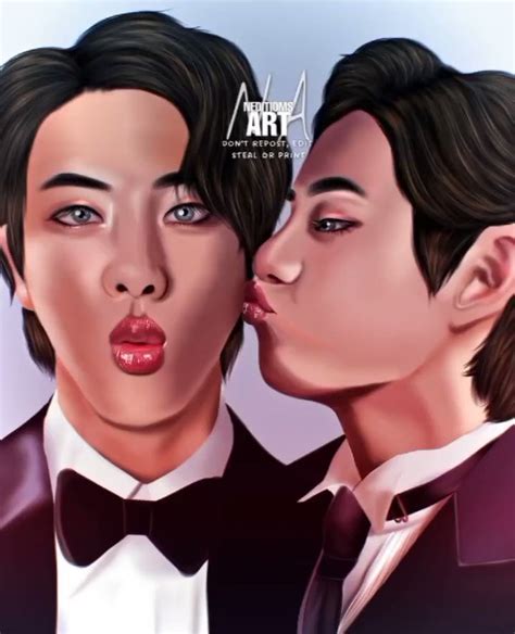 N Bts Fanartist On Twitter Este Trabajo Taejin Me Llev