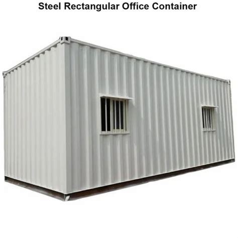 Steel Modular Feet Rectangular Office Container At Piece In