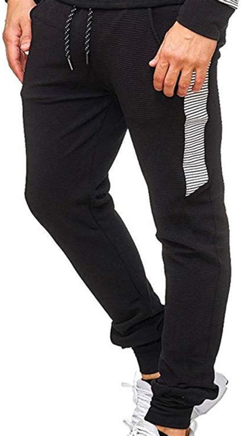 Bas de Jogging pour Hommes Pantalons de survêtement Pantalons de