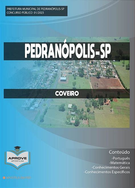 APOSTILA PEDRANÓPOLIS COVEIRO Aprove Apostilas