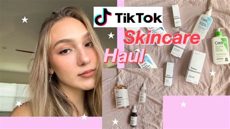 Buying All Of The Popular Skincare On Tiktok Youtube