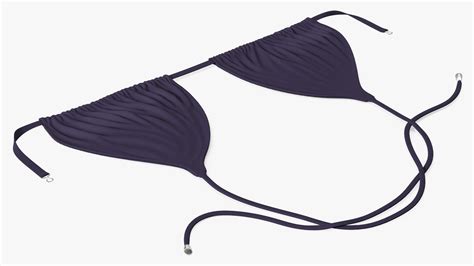 Triangle Bikini Top 3D Model 29 3ds Blend C4d Fbx Max Ma Lxo Obj Free3D