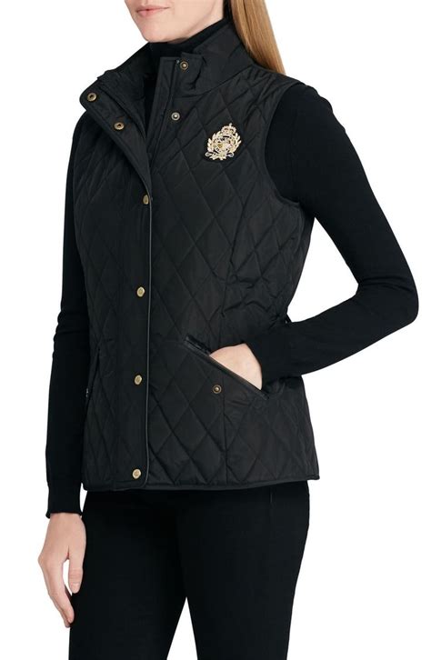 Lauren Ralph Lauren Quilted Vest Nordstrom Quilted Vest Coats For