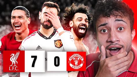 HOW LIVERPOOL BEAT MANCHESTER UNITED 7 0 YouTube