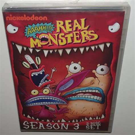 AAAHH!!! REAL MONSTERS COMPLETE SEASON 3 BRAND NEW SEALED REGION 1 DVD ...