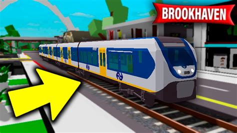 NOVO TREM No BROOKHAVEN YouTube