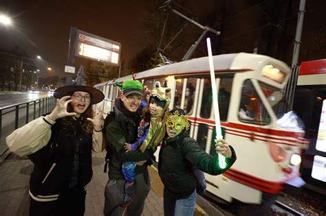 Halloween Na Pok Adzie Upiornej Gda Skie Autobusy I Tramwaje