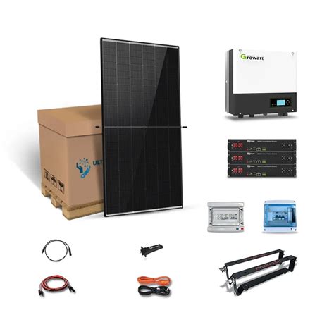 Kit Solaire W Autoconsommation Stockage Lithium Kwh Growatt