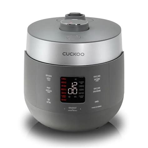 CUCKOO CRP ST0609FG 6 Cup Uncooked 12 Cup Cooked Twin Pressure