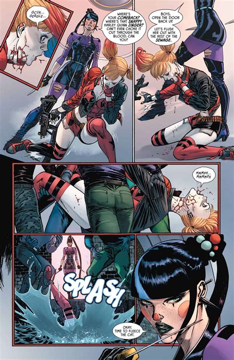 Batman 93 Spoilers 8 Punchline Vs Harley Quinn Inside Pulse