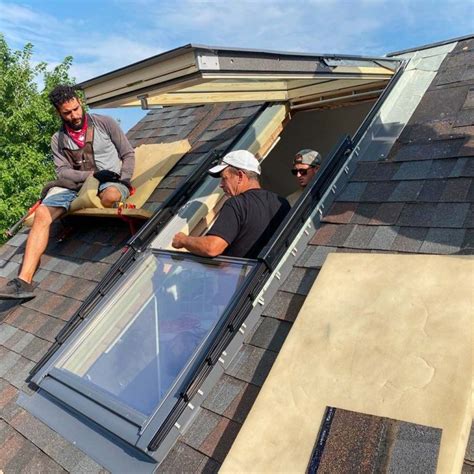 Velux Cabrio Balcony Installation Skylight Specialists Inc