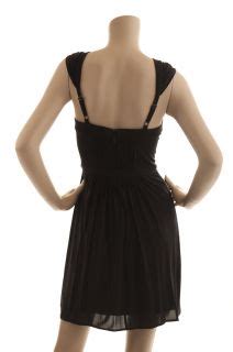 Bcbg Generation Black Max Azria Romper Sleeveless Tie Waist Medium