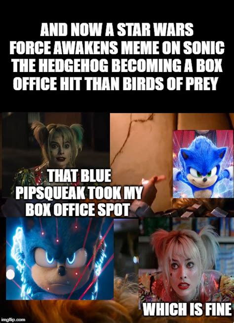 Star Wars Force Awakens Meme On Sonic The Hedgehog Becoming A Box