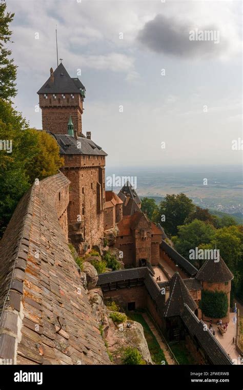 Old castle in the Alsace Stock Photo - Alamy