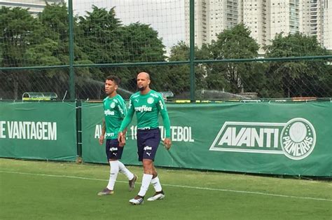 Palmeiras X Santos Verd O Treina Retorno De Felipe Melo