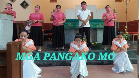 Mga Pangako Mo Nagpupuri Dance Rosebbalboa Youtube