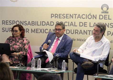 SEP Y ANUIES Presentan El Libro La Responsabilidad Social De Las