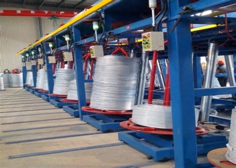 Black Iron Wire Hot Dip Galvanizing Equipment High Speed Continuous Galvanizing Line