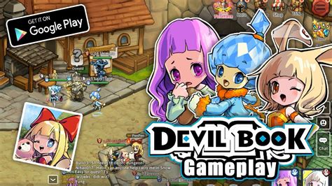 Devil Book Hand Drawn Action Mmo Android Gameplay Youtube