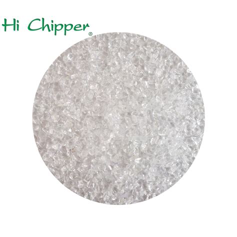 Decorative Crushed Recycled Clear Glass 1 3mm For Terrazzo Tile From