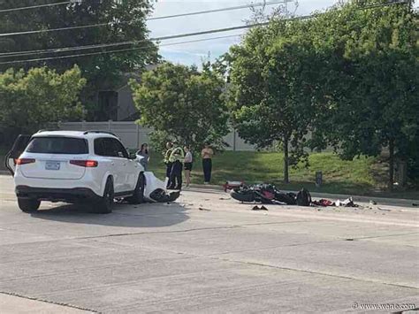 FWPD Motorcyclist In Life Threatening Condition After Crash Near