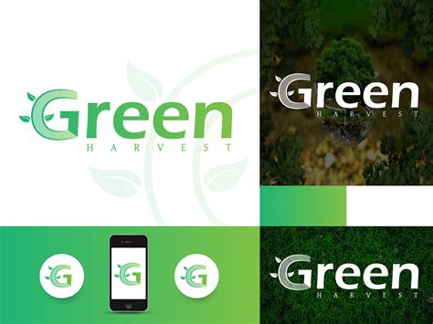 Green Logo Design | Natural Logo | Brand Identity on Behance