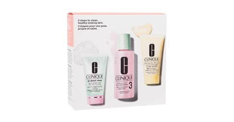 Clinique 3 Step Skin Care Подаръчен комплект почистващ лосион за лице