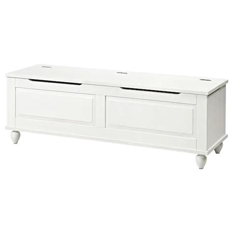 Hornsund Bench White Stained Ikea Ikea Bench Diy Storage Bench