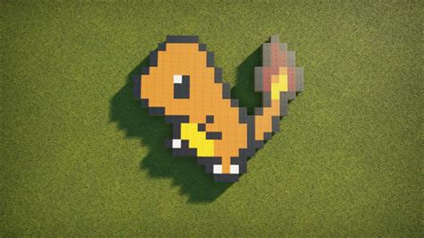 Charmander Pixel Art