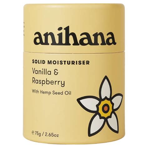 Buy Anihana Solid Moisturiser Raspberry And Vanilla 75g Online At Chemist