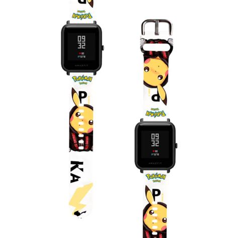 Correa Para Amazfit Bip Pikachu Urbano Blanco Ardav Per