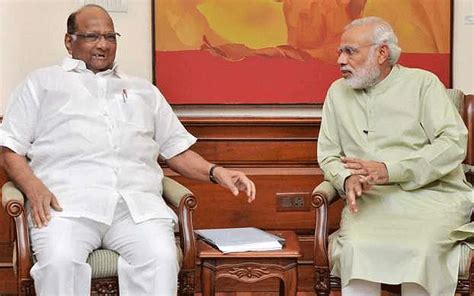 Ncp Chief Sharad Pawar Meets Pm Modi