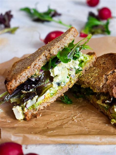 Easy Tofu Salad Sandwich The All Natural Vegan