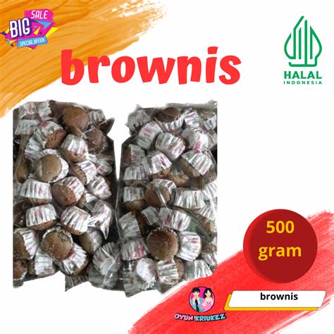 Brownies Mini Kering 500 Gr Lazada Indonesia