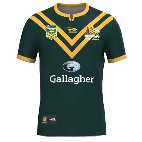 Buy 2023 Australia Kangaroos Rugby League Jersey - Mens - Your Jersey