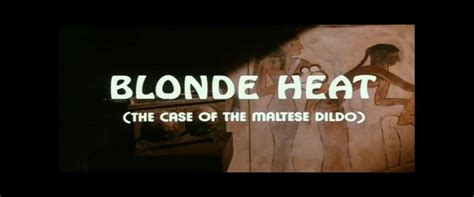 Trailer Blonde Heat The Case Of The Maltese Dildo Sex Toy Sex Toy Porn Xhamster