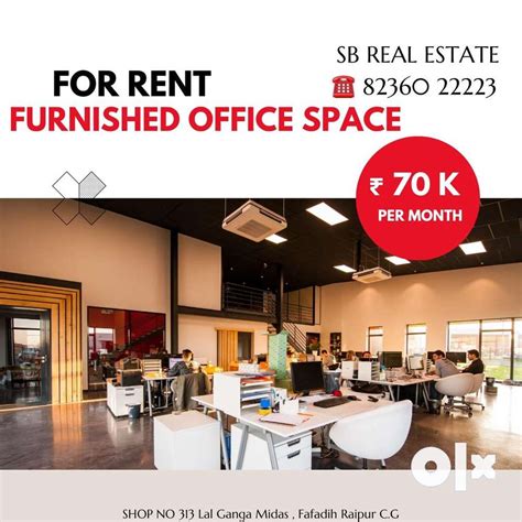 Fully Furnished Office For Rent For Rent Shops Offices