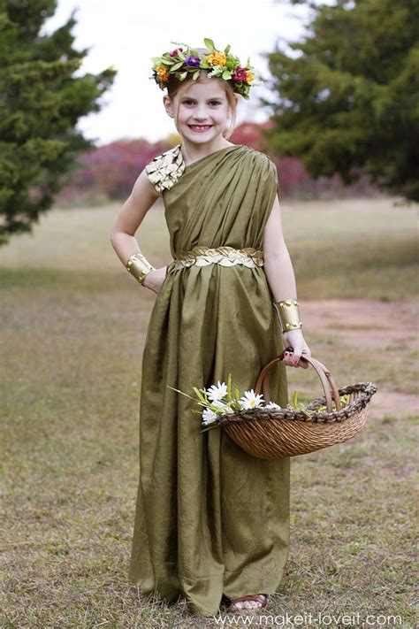 DIY Greek Goddess Costume: DEMETER | Make It & Love It | Greek goddess ...