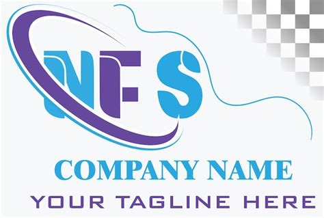 Premium Vector Nfs Letter Logo Design