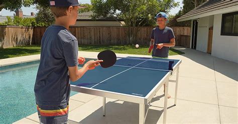 GoSports Mid-Size Indoor/Outdoor Table Tennis Game Set Just $92.58 ...