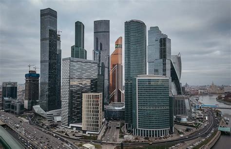 The Skyscrapers of Moscow City, in Photos